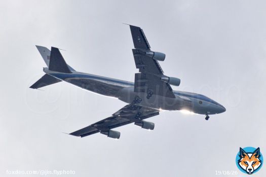 22/05/22 USAF VC&minus;25A （82-8000） 'Air Force One'  #エアフォースワン  #横田基地
