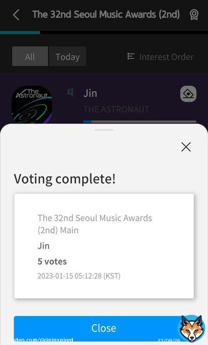 Done! Thank You! #TheAstronaut #JinxColdplay #Jin #BTSJIN #ジンくん #ジン #진 #방탄소년단진 #방탄진