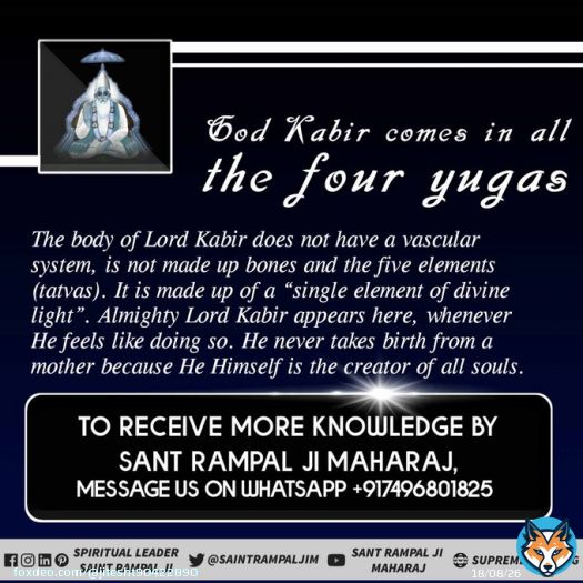 #सर्वशक्तिमान_कबीरभगवान God is in form- Guru Nanak Dev Ji &ndash; Raag Siri Mehla 1, SGGS Page 24  Tera ek naam taare sansaar, main eho aas eho aadhaar।। Nanak neech kahe bichar, yeh dhaanak roop raha Kartar।। Supreme God Kabir