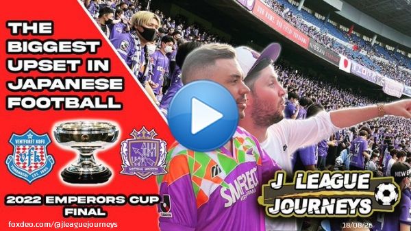 Emperors Cup Final 2022 - J2 Ventforet Kofu shock Sanfrecce Hiroshima on pens - what a game and what a day out! Good luck next year Kofu, see you in Korea hopefully!    #天皇杯決勝 #ヴァンフォーレ甲府 #サンフレッチェ広島