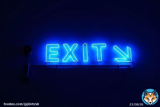 #MadVerse #poetrycommunity #WritingCommunity image:Neon Aesthetics 'last chance to exit'  Casual pleasantries nexus split second vibes not seen alive, vid clips reset zero, self felt text ungiven, untried,pretext no reply, the night eclipsed by darkeker ides last chance to exit-