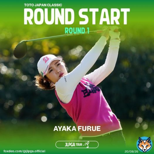 ／ #TOTOジャパンクラシック ＼  Round1がスタートしました  スコア速報はこちら   #JLPGA