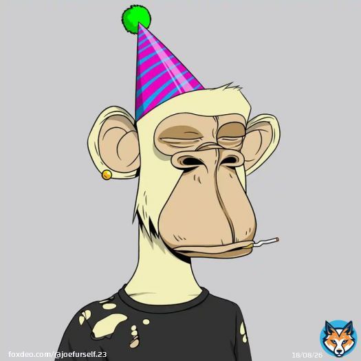 Did someone say party hats? Just picked this baby off the floor LFGOOOOOOO  @BitApes_btc  #BitApes #Ordinals #btc #Bitcoin $btc