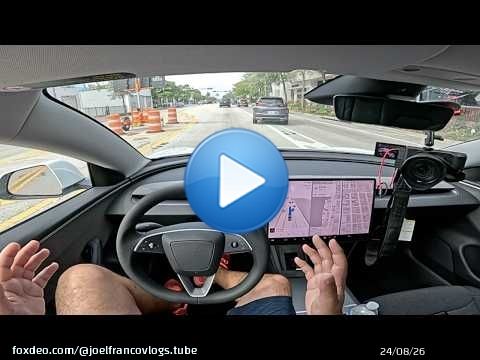 I Tried Tesla Full Self-Driving in Miami Traffic! | 2026 Model 3