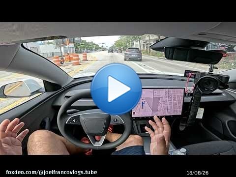 I Tried Tesla Full Self-Driving in Miami Traffic! | 2026 Model 3