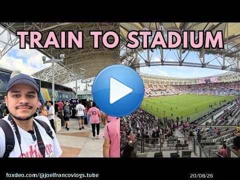 Taking Public Transit to Inter Miami's NEW Stadium! | Nu Stadium