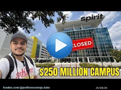 I Went to Spirit Airlines HQ After They Went Out of Business!