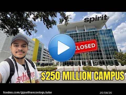 I Went to Spirit Airlines HQ After They Went Out of Business!