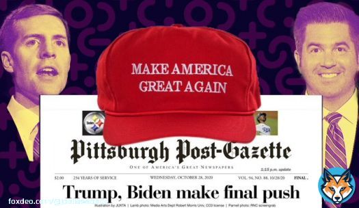 I wrote about how the @PittsburghPG's endorsement in the #PA17 race ignored what their own Washington Bureau reported just 2 days prior. It's the latest MAGA move of a once-great paper, in a 2-year trail of self injury:  #newspapers #ConorLamb #SeanPnParnell