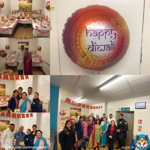 Amazing day celebrating Diwali with our colleagues #willenhall #group25 #food #cards #chocolates #traditionaldress #music #diversity #inclusivity @PBalsonABCNetWk @Vickihammond05 @Brooks3240
