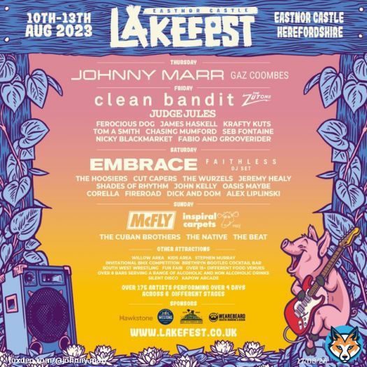 See you there @Lakefestuk.