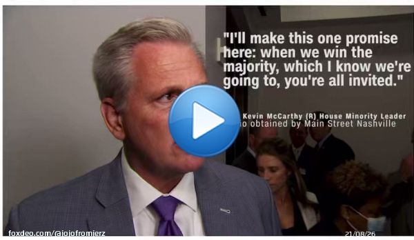&ldquo;I want you to watch Nancy Pelosi hand me that gavel. It will be hard not to hit her with it&hellip;&rdquo;  - Kevin McCarthy  The assailant who attacked Paul Pelosi was looking for Nancy. And he brought a hammer.