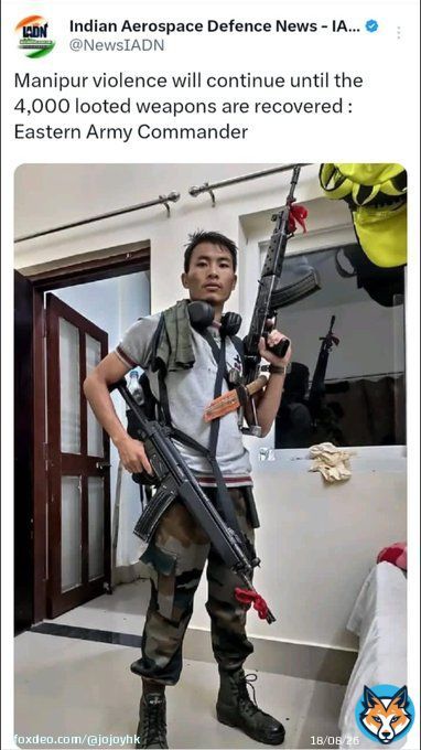 If #GOI and #PMOIndia  wanna witness real war then why don't they handed guns and ammunition to us (#TheKukis ) like they did to #MeiteiTerrorists  ...   #Modi #AmitShah #IndiansupremeCourt #IndianParliament #NortheastLive #UnitedNationsQuote