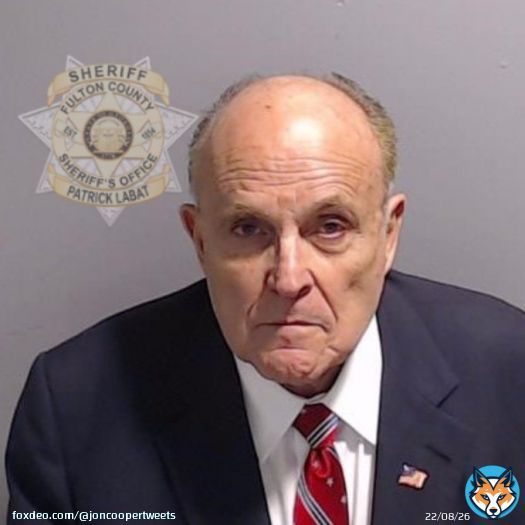 BREAKING: It&rsquo;s official. The Fulton County jail has released Rudy Giuliani&rsquo;s MUGSHOT!  As the former mayor of New York City, Giuliani is a disgrace to both the state and the entire country.  Republicans don&rsquo;t want us to share this picture. Should we blast it everywhere?