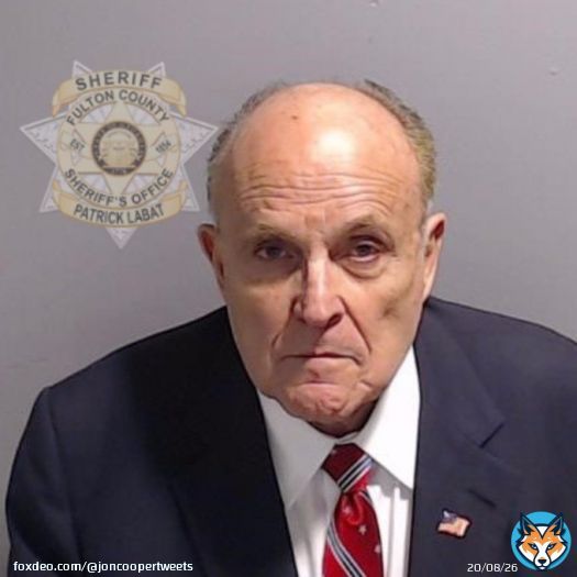 BREAKING: It&rsquo;s official. The Fulton County jail has released Rudy Giuliani&rsquo;s MUGSHOT!  As the former mayor of New York City, Giuliani is a disgrace to both the state and the entire country.  Republicans don&rsquo;t want us to share this picture. Should we blast it everywhere?