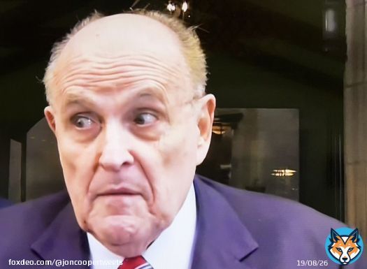 BREAKING: Rudy Giuliani and Sidney Powell have both surrendered at the Fulton County jail, and are awaiting their mugshots.