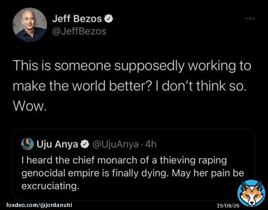the richest guy in the world logging on to tone police is so funny. 'erm, gentle reminder the queen won't see your tweets but prince andrew will :/'