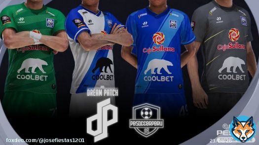 Camisetas de @alianzasullana_ para #eFootballPES2021 #PC #Liga1   @PESDreamPatch @pesoccerperuofl