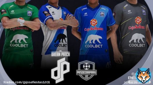 Camisetas de @alianzasullana_ para #eFootballPES2021 #PC #Liga1   @PESDreamPatch @pesoccerperuofl