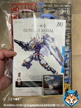 #gunpla #gundam #modelkit #gunplatogether #Harowers #anime #plamo_news #ガンダム・エアリアル #水星の魔女 #G_Witch #TheWitchFromMercury  Mobile Suit Gundam: The Witch of Mercury 'HG Gundam Aerial' runners and display sample
