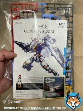 #gunpla #gundam #modelkit #gunplatogether #Harowers #anime #plamo_news #ガンダム・エアリアル #水星の魔女 #G_Witch #TheWitchFromMercury  Mobile Suit Gundam: The Witch of Mercury 'HG Gundam Aerial' runners and display sample