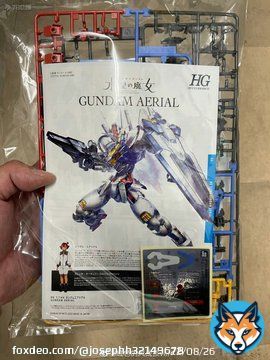 #gunpla #gundam #modelkit #gunplatogether #Harowers #anime #plamo_news #ガンダム・エアリアル #水星の魔女 #G_Witch #TheWitchFromMercury  Mobile Suit Gundam: The Witch of Mercury 'HG Gundam Aerial' runners and display sample