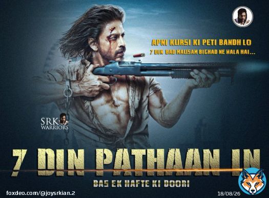ONE WEEK FOR PATHAAN