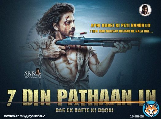 ONE WEEK FOR PATHAAN