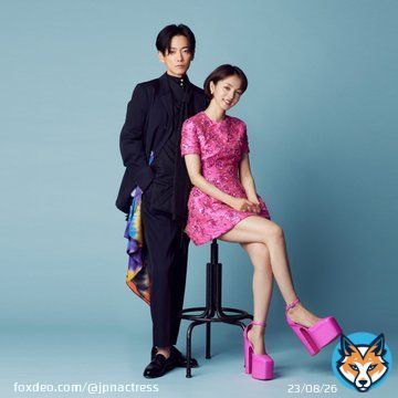 Casts of 「First Love 初恋」Mitsushima Hikari and Takeru Satoh for NETFLIX TUDUM Japan + Official Poster   &copy;&nbsp;netflixjp #満島ひかり #佐藤健