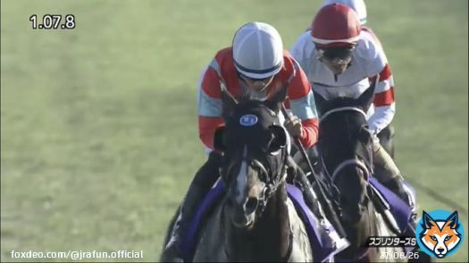 #ジャンダルム が、スプリンターズステークス(GI)を優勝！  見事「秋の短距離王」の座に輝く！母 #ビリーヴ との母子制覇達成！今年もドキドキのスピード決戦だったね。GI初制覇おめでとう！  #JRA #JRAFUN #スプリンターズステークス #荻野極