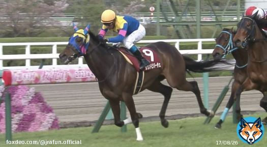 #サウンドビバーチェ が、阪神牝馬ステークス(GII)を優勝！  いざ、春の女王決定戦へ！本番が楽しみな勝利となったね。重賞初制覇おめでとう！  #JRA #JRAFUN #阪神牝馬ステークス #浜中俊