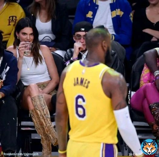And then there's her thirsting over LeBron James