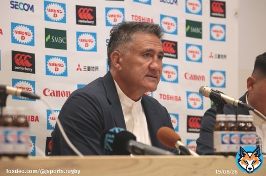 #ラグビー日本代表 31-38 #オールブラックス  #ジェイミー・ジョセフ HC　  「タフなゲームになると思ったが、選手たちの頑張りは本当に誇りに思う。強い意志を持って、最初から最後まで意気込みがあった。多くのプレッシャーや強度の高いゲームは我々チームが成長するために大切なレッスン」