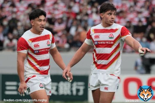 #ラグビー日本代表 31-38 #オールブラックス  コンビネーションの良かった #中村亮土 選手（左）と、#ディラン・ライリー 選手。  リピート放送&rarr; 見逃し配信&rarr;