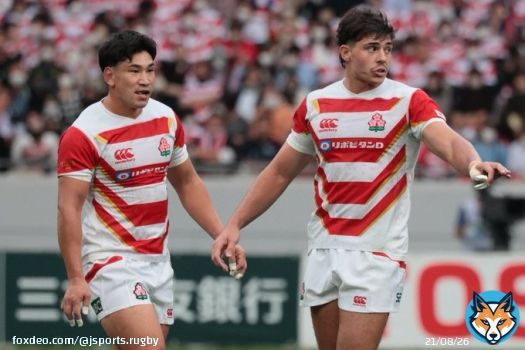 #ラグビー日本代表 31-38 #オールブラックス  コンビネーションの良かった #中村亮土 選手（左）と、#ディラン・ライリー 選手。  リピート放送&rarr; 見逃し配信&rarr;