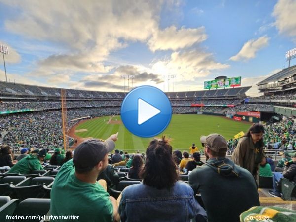 I LOVE YOU SO MUCH, A's FANS!!!   #OaklandAthletics #OaklandAs #Athletics #OAKtogether #MLB #SellTheTeam #ReverseBoycott