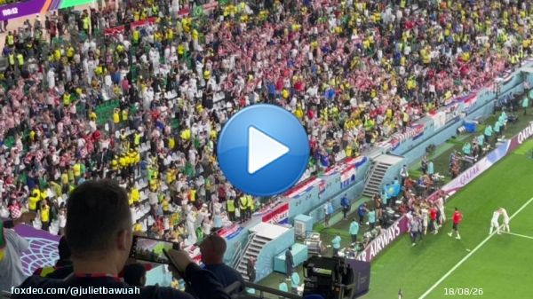 PETKOVIC levels it for Croatia. 1-1  #FIFAWorldCup