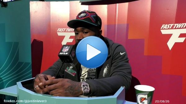 Miles Sanders on playing in Philly  #FlyEaglesFly