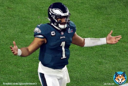 Could not be more happy of our QB 1   What a Season from Jalen Hurts #FlyEaglesFly