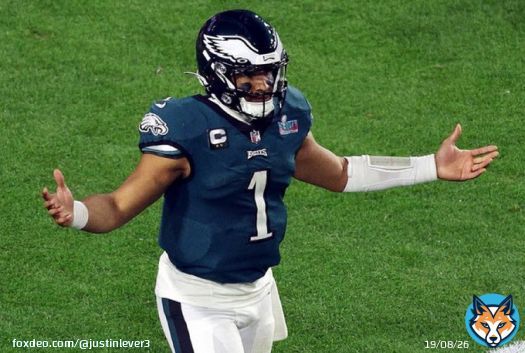 Could not be more happy of our QB 1   What a Season from Jalen Hurts #FlyEaglesFly