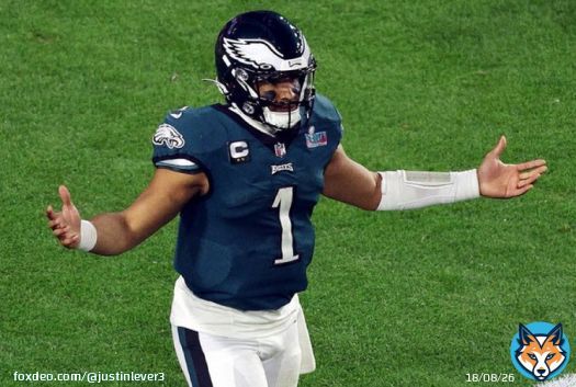 Could not be more happy of our QB 1   What a Season from Jalen Hurts #FlyEaglesFly