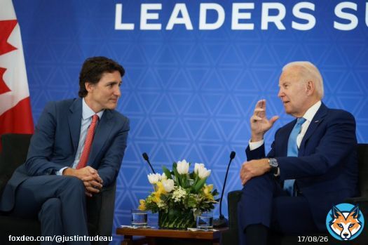 Today, @POTUS Biden and I sat down for another meeting that focused on delivering results for you &ndash; and for all Canadians and Americans. We spoke about growing our economies, creating good jobs, strengthening supply chains, and increasing competitiveness across North America.