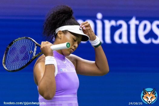 Naomi Osaka, who won in 2018 and 2020, and Emma Raducanu, who won last year, are out of the Grand Slam after straight-set losses.