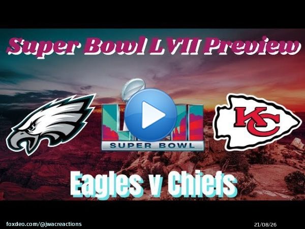 The #SuperBowl is on Sunday, and now it&rsquo;s time to make a pick. I preview the game today and make my prediction in his video!   See here:   #NFL #NFLPlayoffs #FlyEaglesFly #ChiefsKingdom #Chiefs #Eagles #PatrickMahomes #JalenHurts #NFLNews