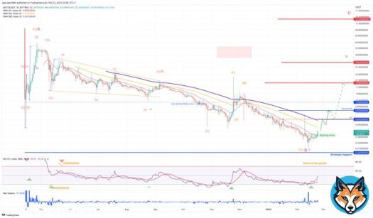 #AKTIO confirmed near-term bullish pressure crossing up the 21 Daily MM and an RSI bouncing back above support area a clear mid-term confirmation will triggered with 0,85 resistance surpassed (daily close)  #Cryptocurency #Crypto #Bitcoin #BTC #Binance #ETH #trading @aktioapp