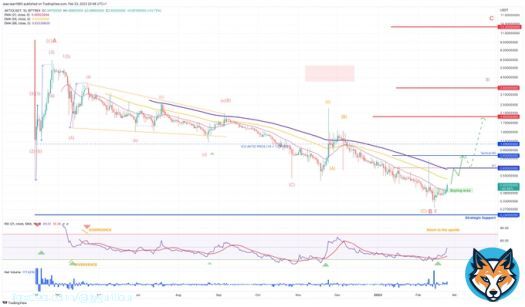 #AKTIO confirmed near-term bullish pressure crossing up the 21 Daily MM and an RSI bouncing back above support area a clear mid-term confirmation will triggered with 0,85 resistance surpassed (daily close)  #Cryptocurency #Crypto #Bitcoin #BTC #Binance #ETH #trading @aktioapp