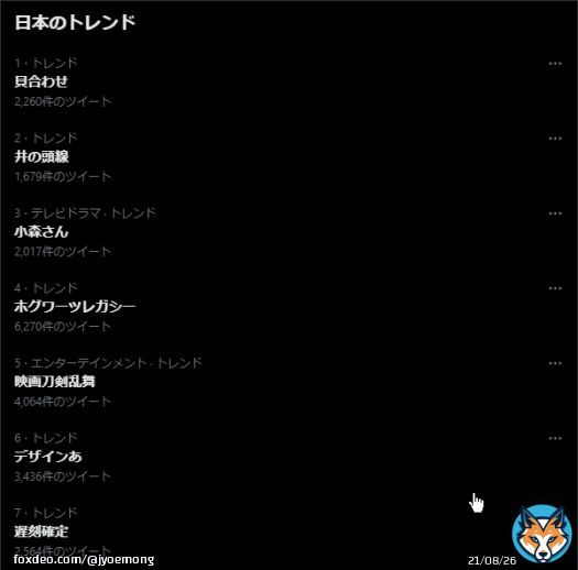 トレンド、&rdquo;見合わせ&rdquo; &rdquo;井の頭線&rdquo; で何かあったんかと思ったら&hellip; &rdquo;貝合わせ&rdquo; やないか！
