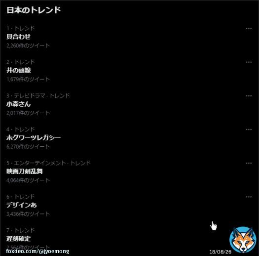 トレンド、&rdquo;見合わせ&rdquo; &rdquo;井の頭線&rdquo; で何かあったんかと思ったら&hellip; &rdquo;貝合わせ&rdquo; やないか！