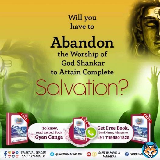 #StoryOfLordShiva #Mahashivratri #महाशिवरात्रि  Will you have to Abandon the Worship of God Shankar to Attain Complete Salvation?  To know, get free Spiritual book 'Gyan Ganga' by #SantRampalJiMaharaj
