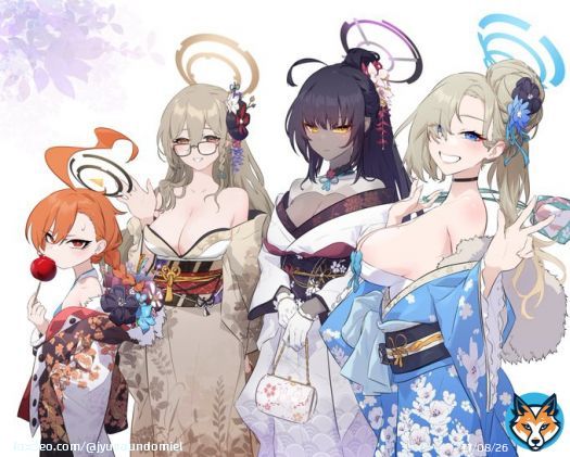 #ブルアカ #BlueArchive  NEWYEAR C&C 良いお年を！